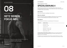TRAININGSPLAN 365 – 4 Tage: Spezialisierung II